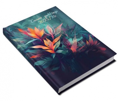 Tanári zsebkönyv, 2025/2026 tanév, A5, heti, REALSYSTEM, levelek