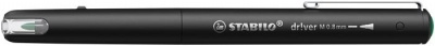 Filctoll, 0,8 mm, STABILO "dr!ver", zöld
