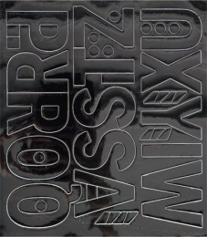 Öntapadós matrica, 5 cm-es, betűlap, ABC második fele, fekete