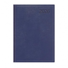 Naptár, tervező, B5, napi, TOPTIMER "Traditional", kék