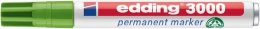 Alkoholos marker, 1,5-3 mm, kúpos, EDDING "3000", világoszöld